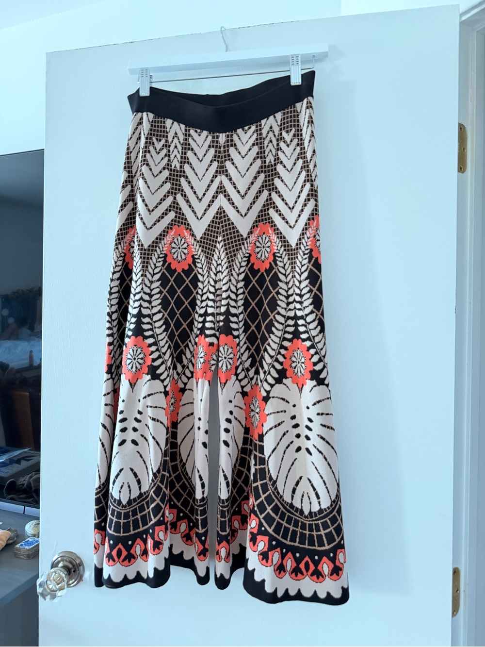 Temperley London Culotte Pants - Art Deco Print